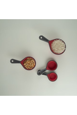 Aryıldız Dailytools 4 Parça Ölçü Kaşık Seti Renkli