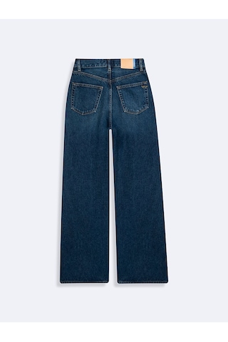 Ltb Vıonne H Geniş Paça Yüksek Bel Mavi Jean Pantolon Mavi 24 - 36