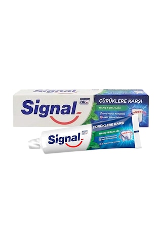 Signal Nane Ferahlığı Çürüklere Karşı Koruma Diş Macunu 4 x 50 ML