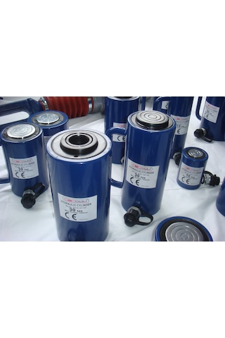 Cermax RSC-5050 Hidrolik Tek Tesirli Deliksiz Silindir Kriko 50 Ton 50 MM