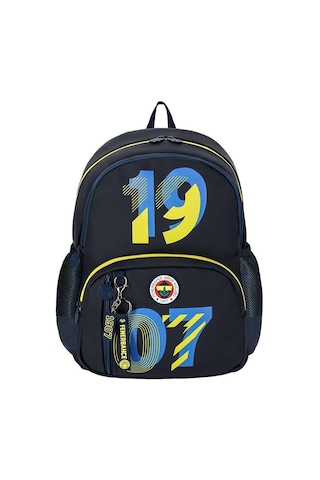 Fenerbahçe Orjinal Lisanslı 1907 Okul Çantası ,sırt Çantası, Taraftar Çanta25743 Desenli