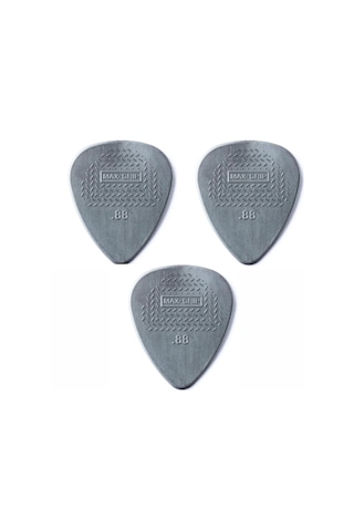 Jim Dunlop 449r.88 Naylon Max Grip Gitar Penası 3 Adet 0.88 Mm