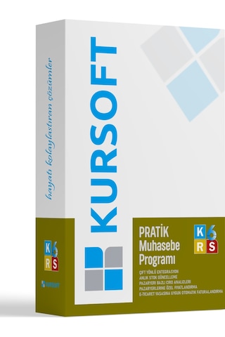 Kursoft V6 Pratik Muhasebe Programı