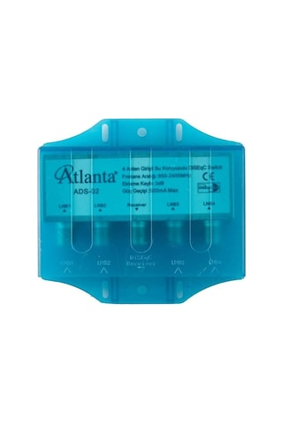 Atlanta Ads-02 1x4 Diseqc Switch Kapaklı Korumalı Atlanta Ads-02 1x4 Diseqc Switch Kapaklı Korumalı