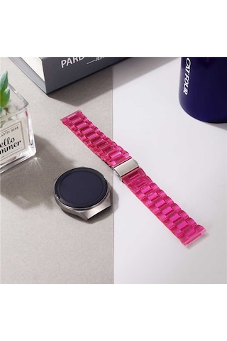 Galaxy Watch 46mm Uyumlu Krd-27 22mm Mkst Kordon-renksiz