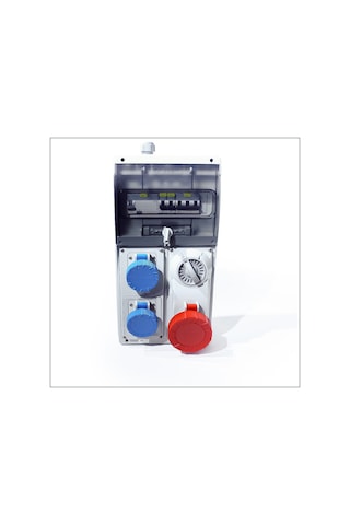 Novsen Ip66 Kombinasyon Panosu 2 Ad. 3x16a, 1 Ad. 5x32a Kilitli P.