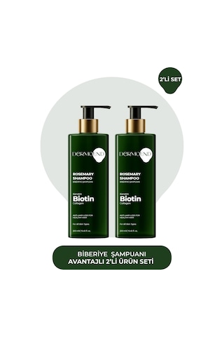 Dermoend Biotin Şampuan 2'li