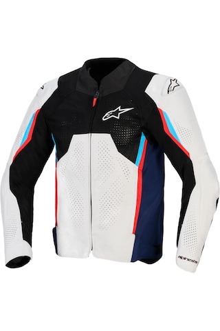 Alpinestars Ast V3 Air Yazlık Motosiklet Mont Gri-mavi-siyah