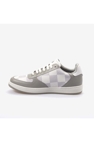Mocassini Erkek Spor & Sneaker Ayakkabı 7434 Gri-beyaz