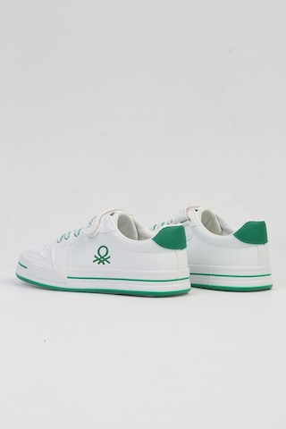 United Colors Of Benetton Benetton İthal Beyaz Yesil Çocuk Spor Ayakkabı Bnı-10024 001