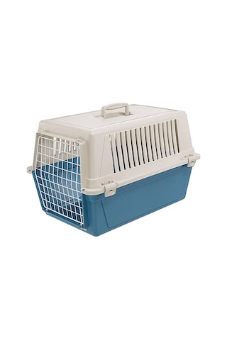 Ferplast Atlas 30 Kedi Küçük Irk Köpek Taşıma Kabı Mavi 40 x 60 x 38 CM