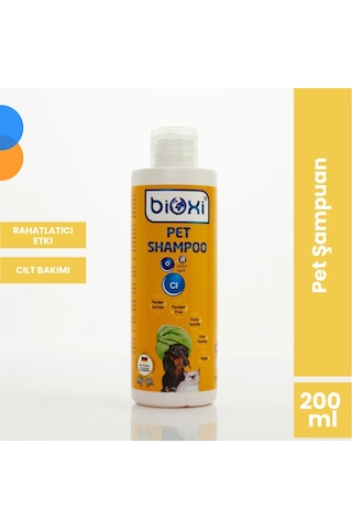 Bioxi Kedi Ve Köpek Şampuanı Shampoo 200 Ml