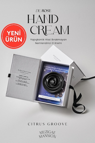 Parfümlü Nemlendirici El Kremi Muzıgae Mansıon De Rose Hand Cream 002 Citrus Groove