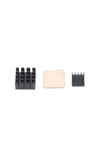 60 Adet Alüminyum Soğutucu Soğutucu Soğutma Kiti + 3m 8810 Termal İletken Yapışkan Bant, Raspberry Pi, Pi 2, Pi 2 Standart