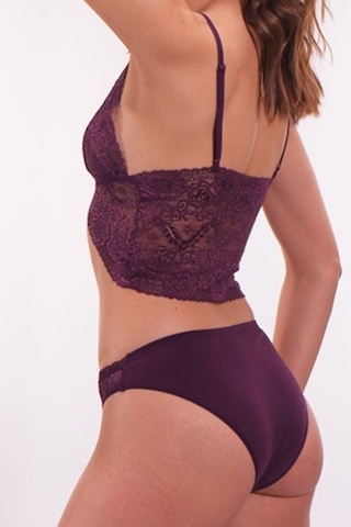 Nipora Kadın Transparan Dantelli Sütyen Takım Bralet Takım 1805