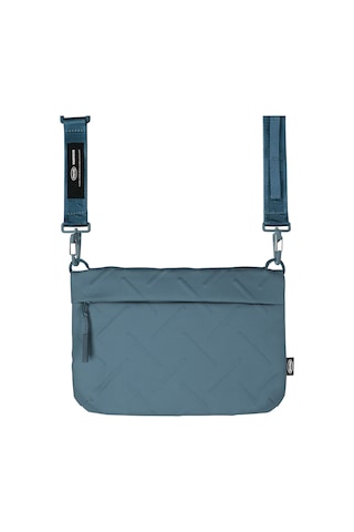 Skinarma Satchel Juno Desenli Naylon Scout Bilek Askı Kayışlı Aksesuar Çantası Mavi