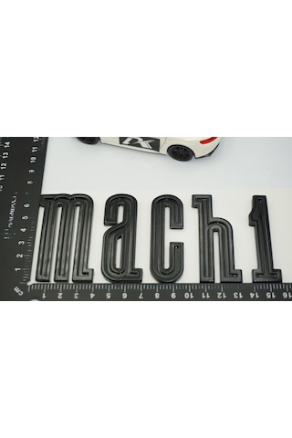 Dk Tuning Mustang Mach1 Siyah Abs Logo Arma Ford İle Uyumlu