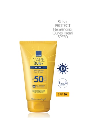 Avon Care Sun+protect Nemlendirici Güneş Kremi SPF50 12 x 50 ML