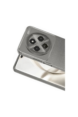 Cosmotex Newface Tecno Spark 30c Kılıf Auto Focus Karbon Kapak - Gri
