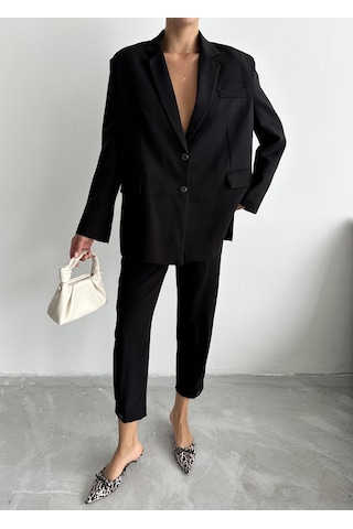 Laluvia Washington Blazer Ceket Siyah