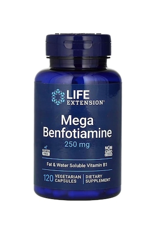 Life Extension Mega Benfotiamine 250 Mg 120 Veggie Kapsül