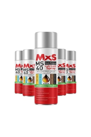 Hsgl Mxs Ms40 Çok Amaçlı Pas Sökücü Yağlayıcı Ve Koruyucu Bakım Spreyi 200 Ml