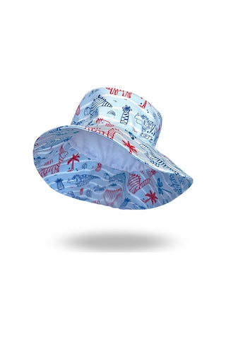 Denokids Uv Korumalı Erkek Çocuk Şapka Renkli