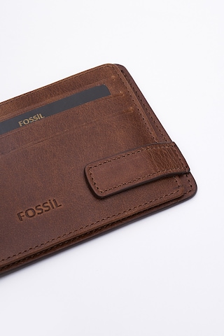 Fossil Hakiki Gerçek Deri Erkek Kartlık Cüzdan Crazy Taba 8001 Taba