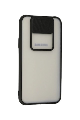 Newface - 406 - Samsung Galaxy J7 Kılıf Palm Buzlu Kamera Sürgülü Silikon - Matxzngz - - Siyah