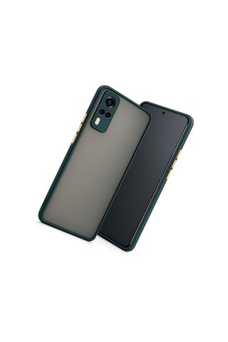 Newface - 394 - Vivo Y53s Kılıf Montreal Silikon Kapak - Csmo-tex - - Yeşil