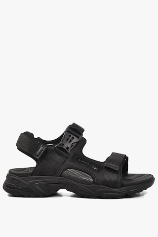 Hammer Jack 101 24088-m-001 Olsey M Erkek Sandalet Siyah