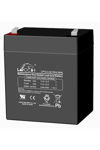 Leoch 12v 4.5 Ah Kuru Tip Akü