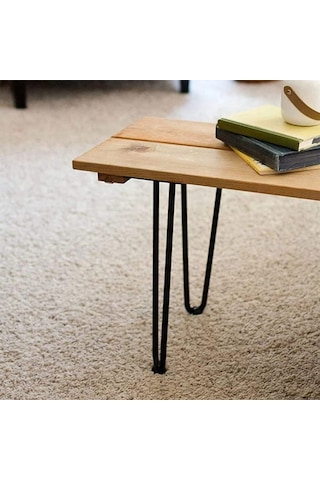 Kalın Metal Çubuklu 10'lu Silikon Mobilya Bacak Koruyucuları Siyah Diğer