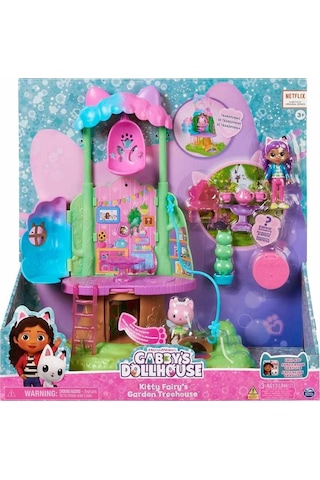 Gabby's Dollhouse Kitty Fairy Nin Ağaç Evi
