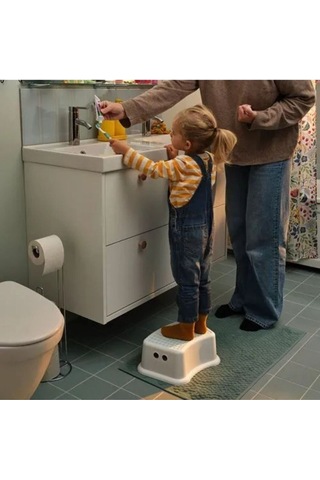 Çocuklar Için Tuvalet Eğitim Seti Tossıg Klozet Adaptörü Ve Försıktıg Kaydırmaz Çocuk Basamağı