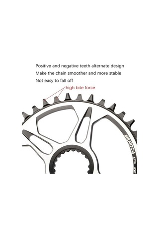 Ebitda Shimano M7100/8100/9100 32t Tek Disk İçin Pozitif Negatif Diş Onarım Diski Gümüş Gümüş