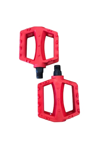 Pedal Mx-p620 Bmx Reflektörlü Bisiklet Pedalı Plastik Dış Yüzey Kırmızı Çocuk Bisiklet Pedal