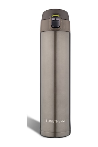 Lunetherm Sızdırmaz Vakumlu Çift Katmanlı Çelik Termos - GRİ