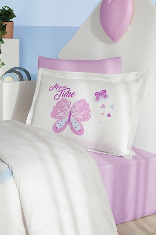 Özdilek Magical Time Tek Kişilik Lastikli Fitted Çarşaf Nevresim Takımı Lila