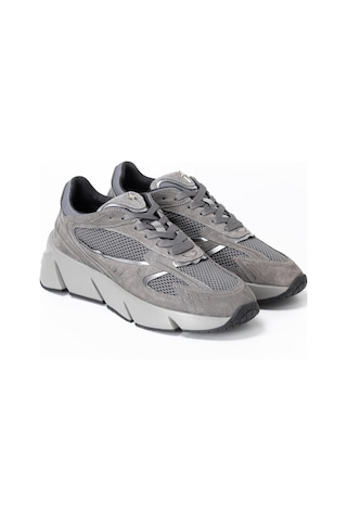 F Rtca032 Cam Gray/ric/tela Sneaker Günlük Erkek Lu68601 Paciotti Men Shoe Gri