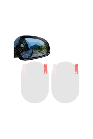 Volvo V40 Yağmur Suyu Kaydırıcı 2li Oto Cam Film Araç Yan Dikiz Aynası Buğu Önleyici