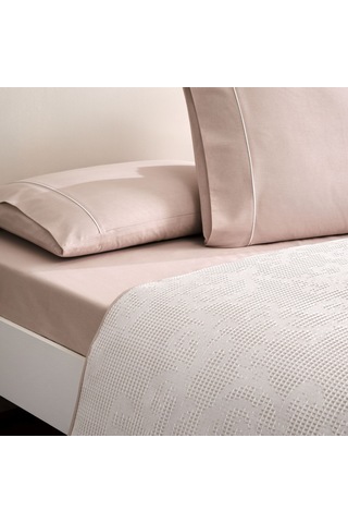 Taç Jakar Tresor Çift Kişilik Pike Takımı Pudra 000000001000050057 Pudra