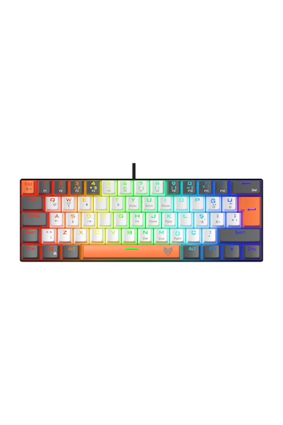 Striker Rgb Mekanik Gaming Oyuncu Klavyesi Red Switch Q Tr Mix Renk