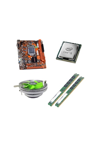 Ramtech RBD315 i5-3470 İşlemci + Esonic H61FHL Anakart + 8 GB Ram + Snowman M800 Fan Bundle Set