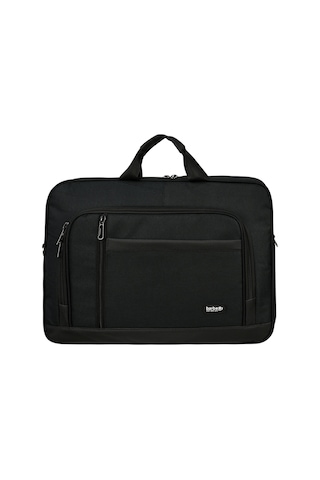Galb Leather 17.2 Inc Is Ve Gunluk Kullanima Uygun Kopuk Korumali Laptop Ve Evrak Cantasi Siyah