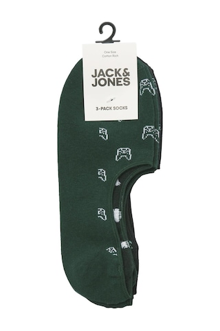 Jacdenım Dog Multı Short Sock 3 Pack Siyah