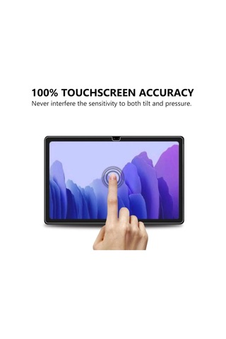 Samsung Galaxy Uyumlu Tab S6 Lite P610 Tablet Ekran Koruyucu Kırılmaz Nano Tam Kaplayan