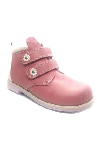 Ortopedia 510 Çocuk Ortopedik Pembe Deri Bot Pembe