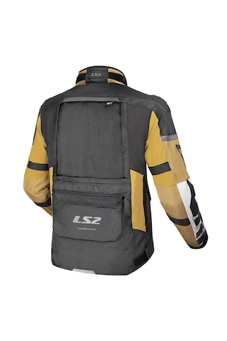 Ls2 X-master Kum-siyah-gri 4 Mevsim Motosiklet Montu