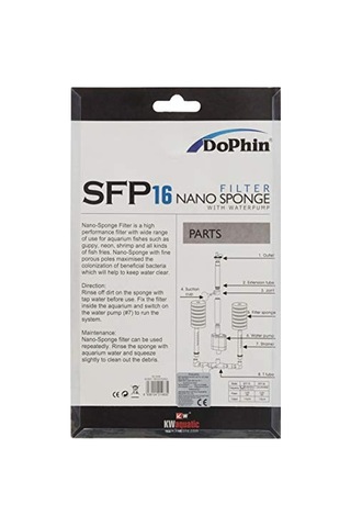 Dophin Akvaryum İçin Motorlu Pipo Filtre, Spf16 Motorlu